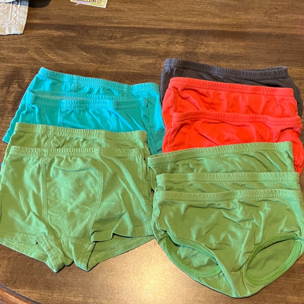 Toddler Organic Cotton Underwear Set